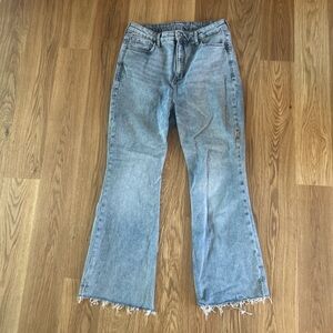 Old Navy Light Blue Flare Jeans